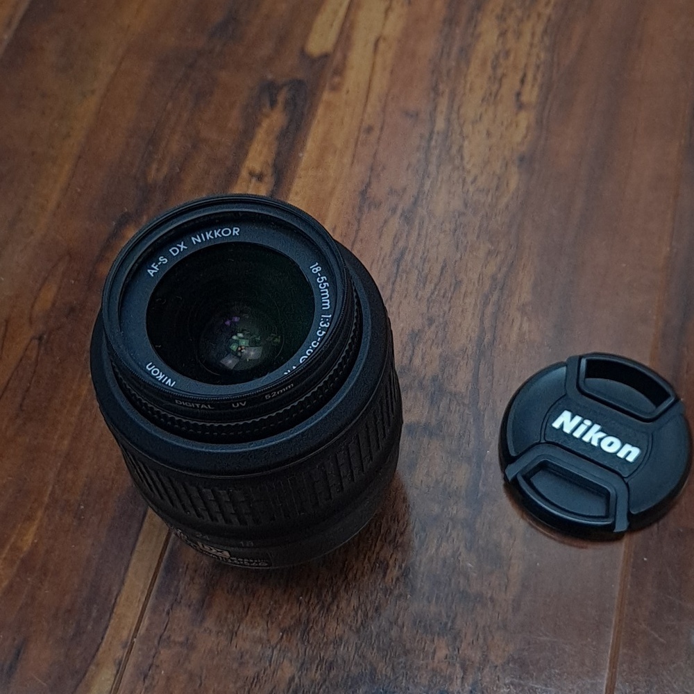 Nikon AF-S DX NIKKOR 18-55mm f/3.5-5.6G VR Lens Zoom Black - Picture 6 of 9